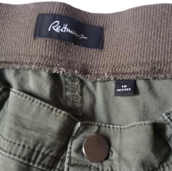 Kaki Cargo 3/4 Pants - Picture 3 of 3